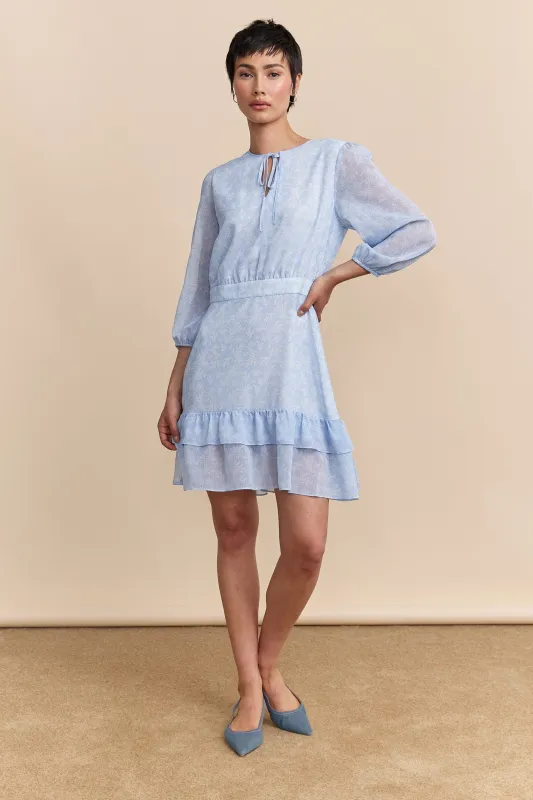 Puffy sleeve dress sold by Tristan Style