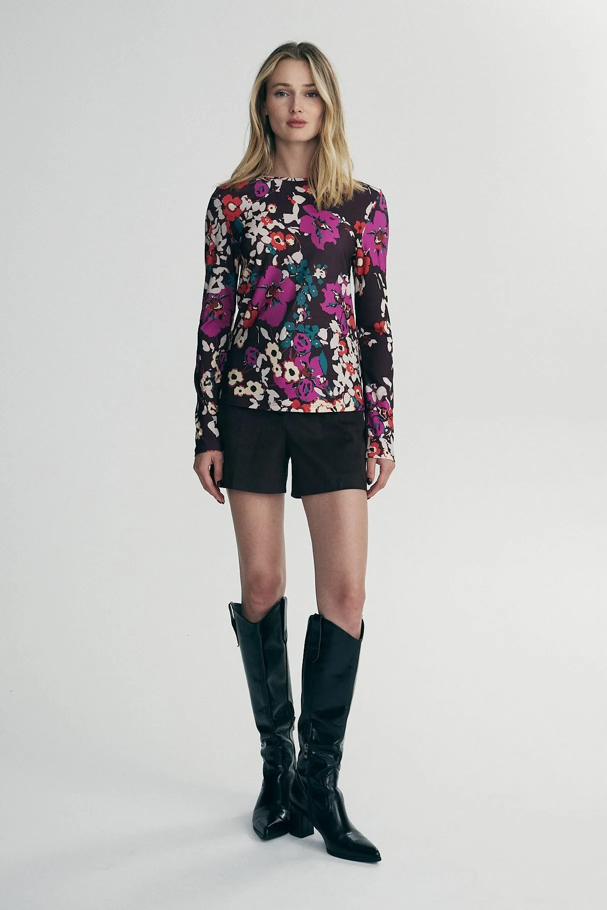 Floral printed shirt sold by Tristan Style product image thumbnail 2