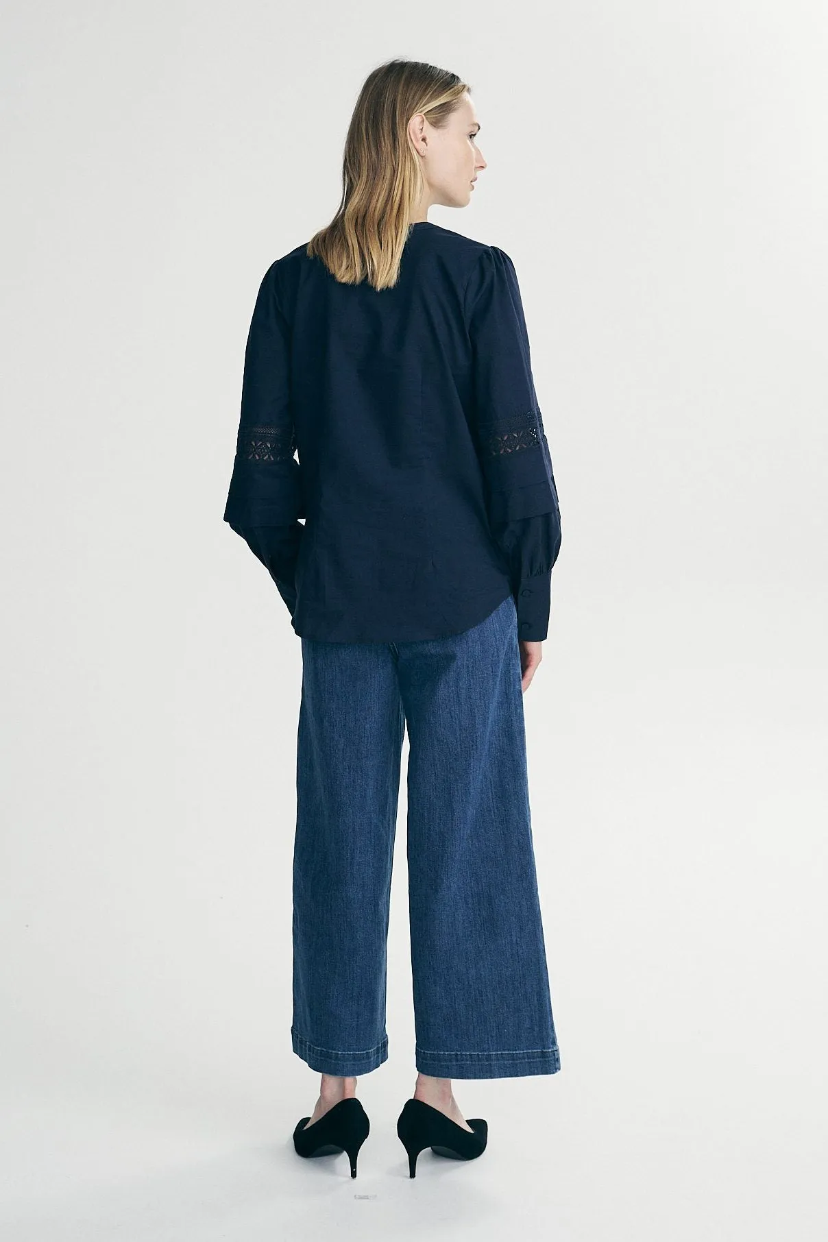 Blouse with embroidery sold by Tristan Style product image thumbnail 4