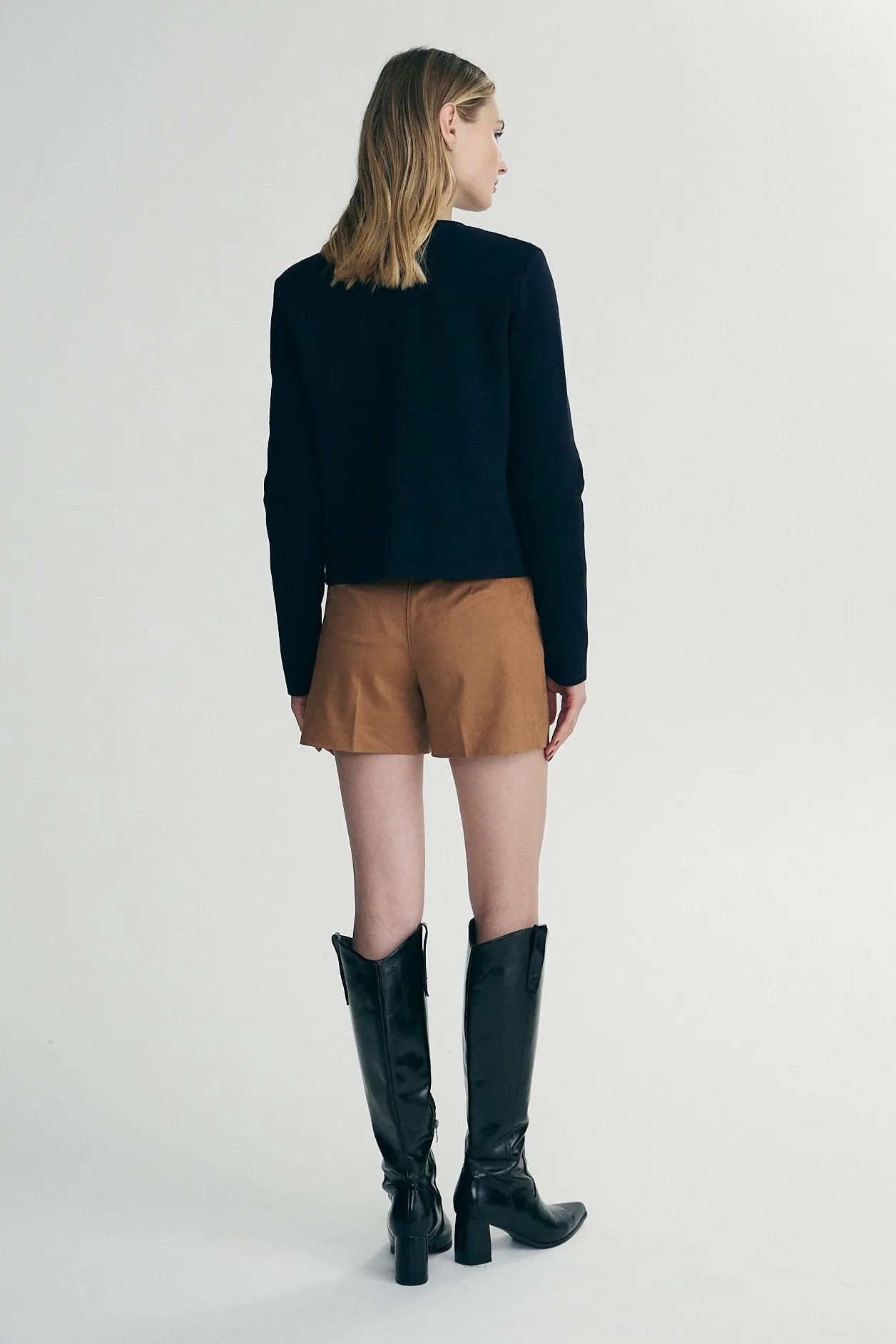 Knit blazer sold by Tristan Style product image thumbnail 4