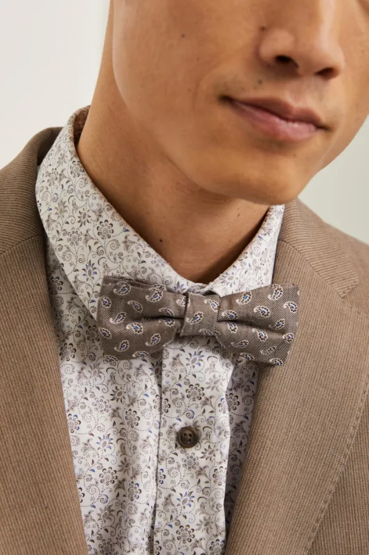 Paisley bow tie sold by Tristan Style