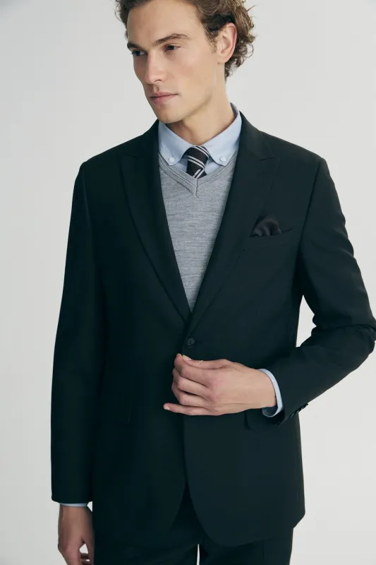 Dark brown blazer sold by Tristan Style