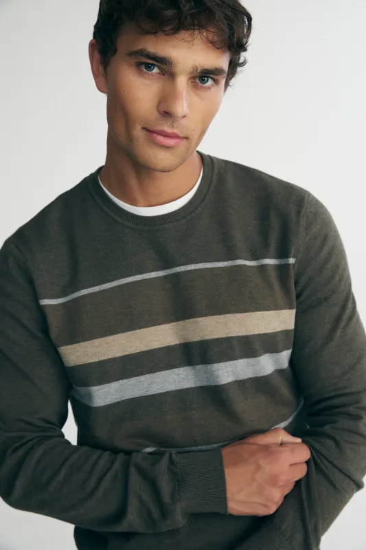 Crew neck sweater sold by Tristan Style