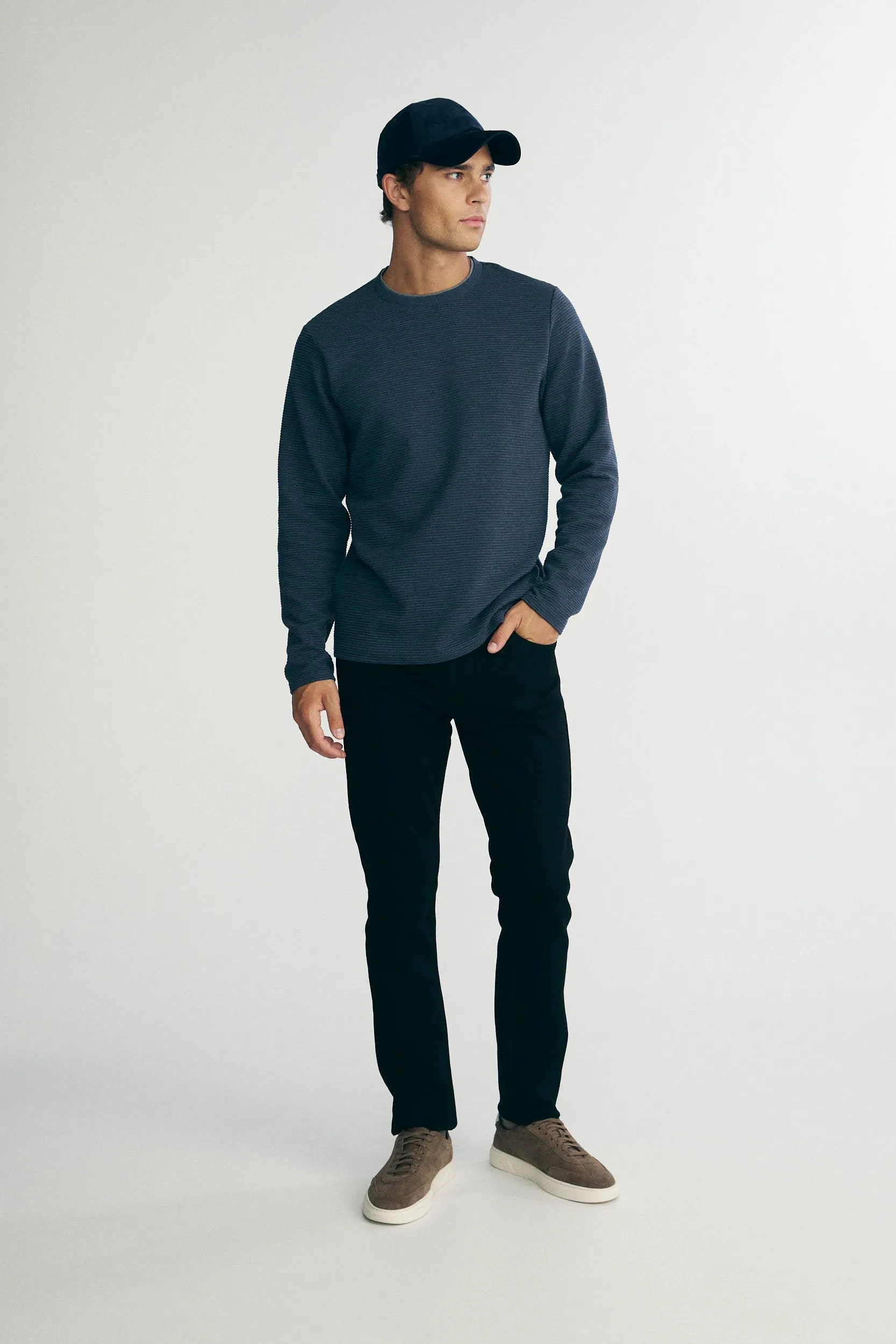 Ottoman crew neck t-shirt sold by Tristan Style product image thumbnail 2