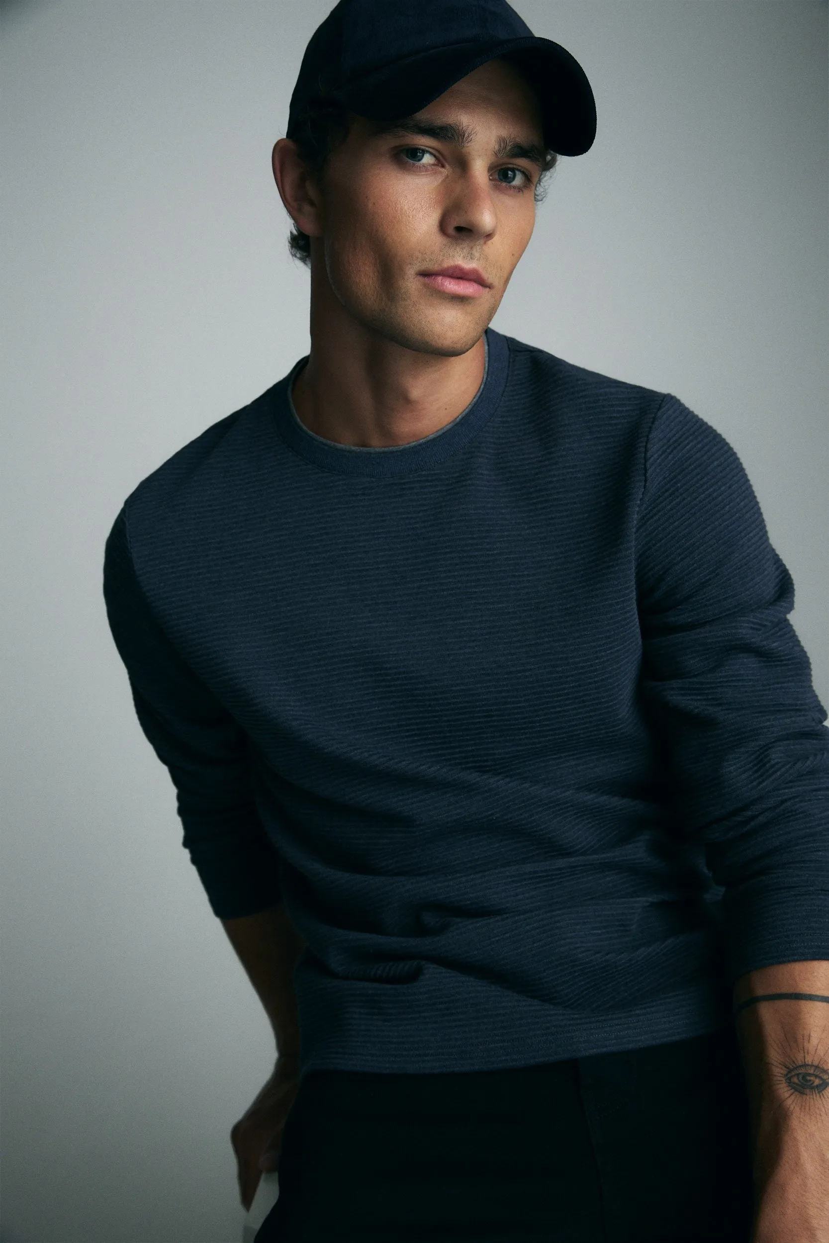 Ottoman crew neck t-shirt sold by Tristan Style product image thumbnail 4