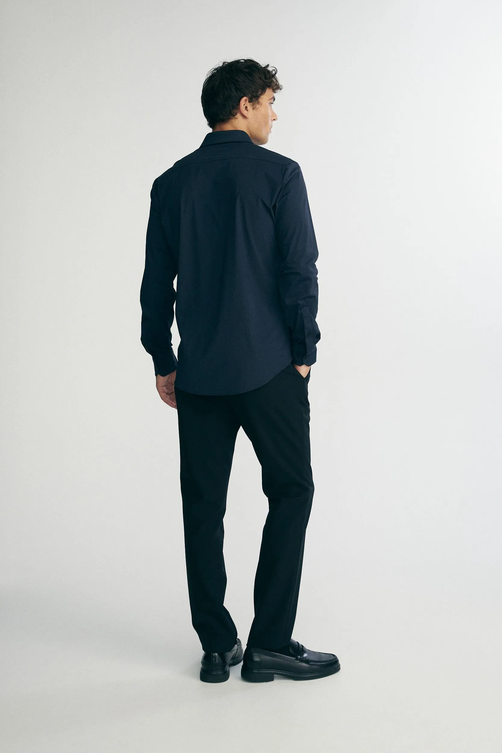 Stretch jersey shirt sold by Tristan Style product image thumbnail 5