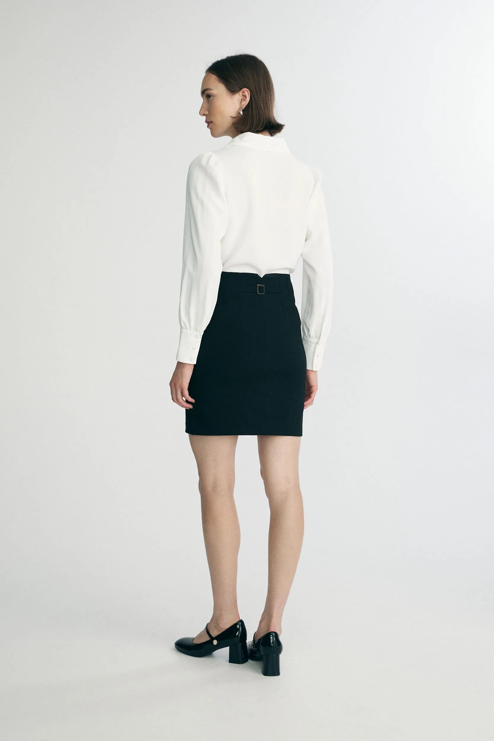 High waist pencil skirt sold by Tristan Style product image thumbnail 3