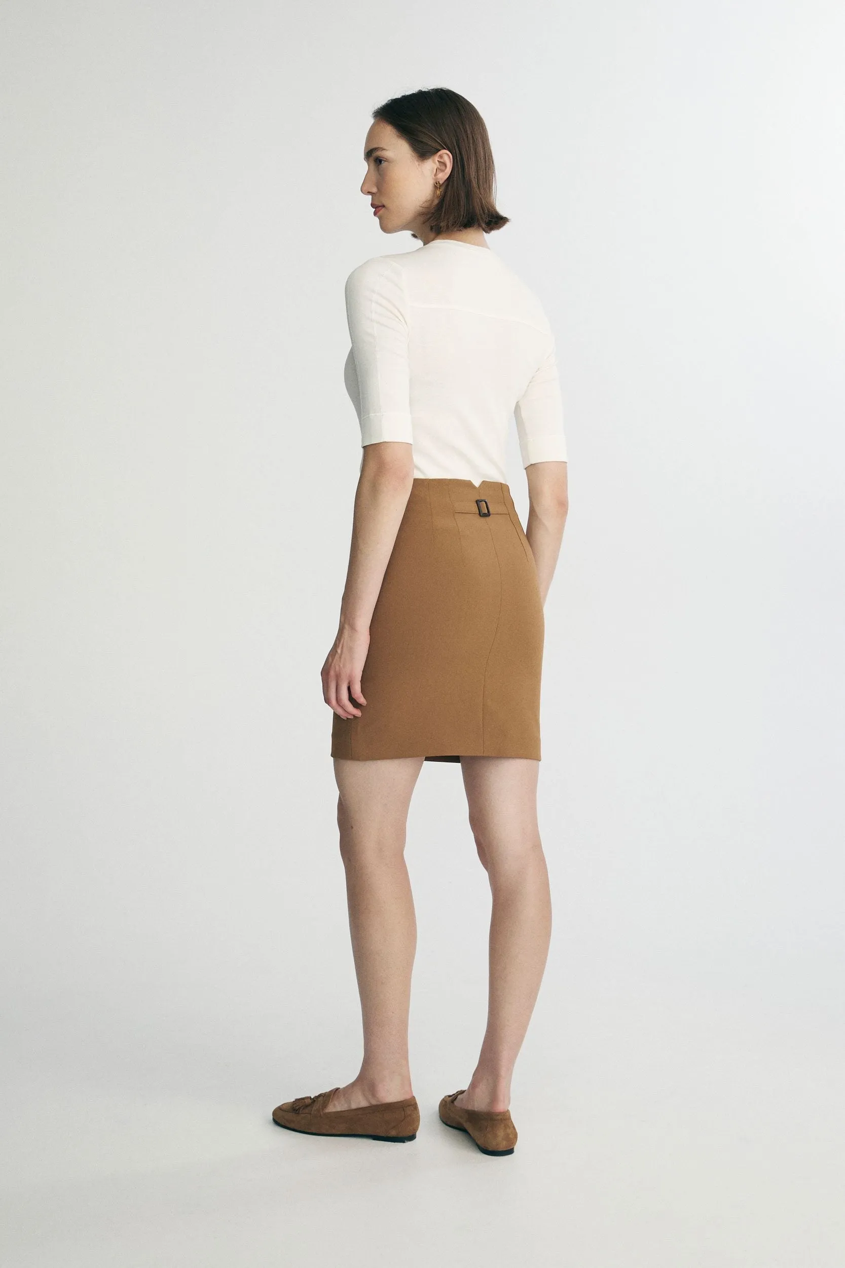 High waist pencil skirt sold by Tristan Style product image thumbnail 5