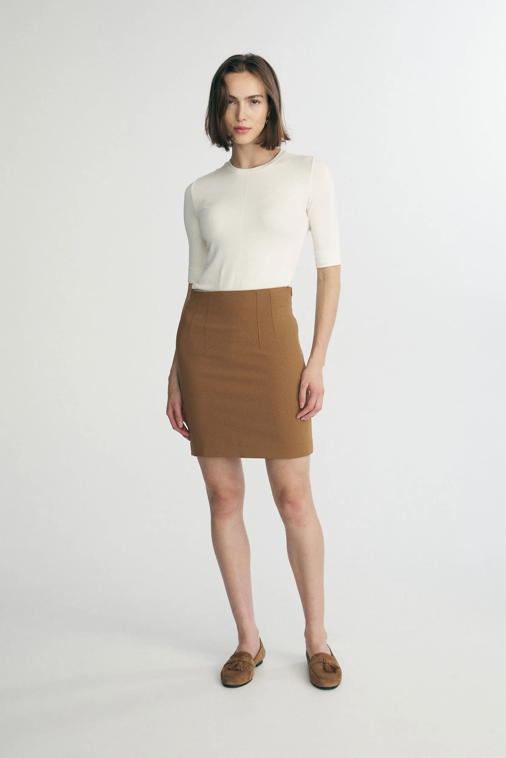High waist pencil skirt sold by Tristan Style product image thumbnail 2