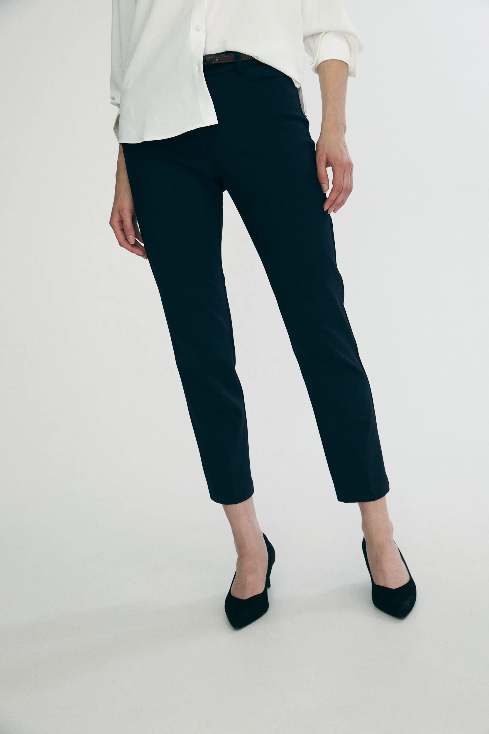 Straight cropped pant sold by Tristan Style product image thumbnail 3