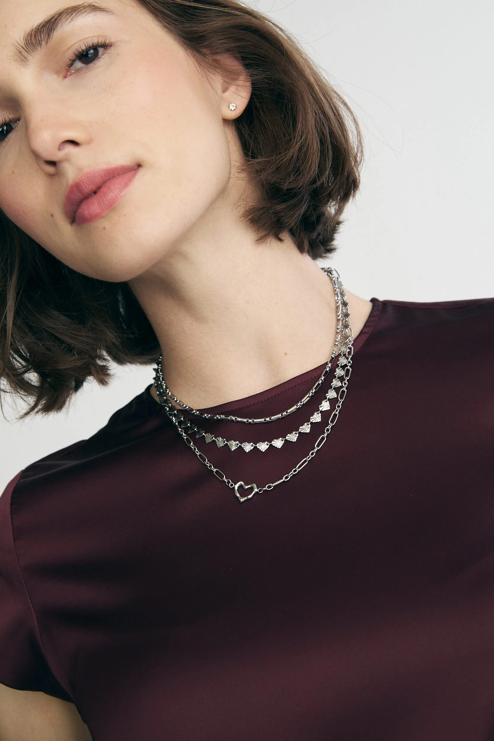 Multi strand chain necklace sold by Tristan Style