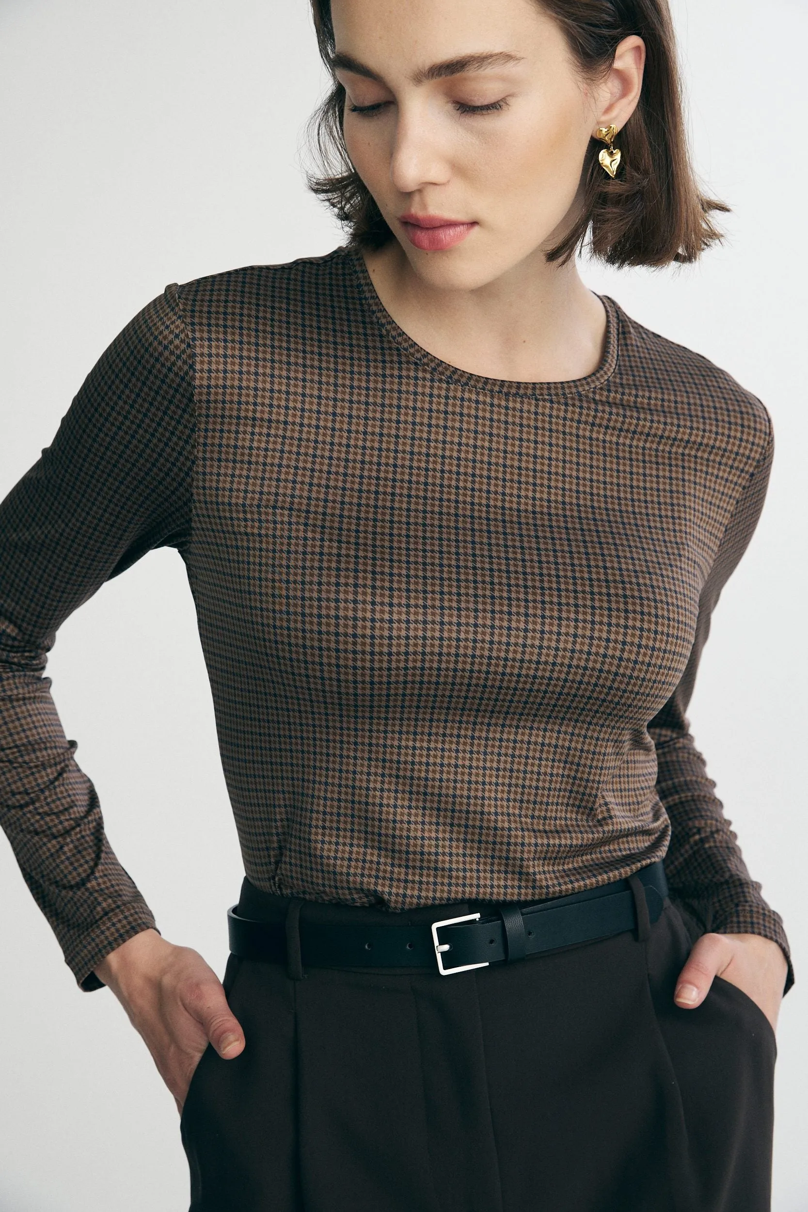 Printed long sleeve t-shirt sold by Tristan Style product image thumbnail 3