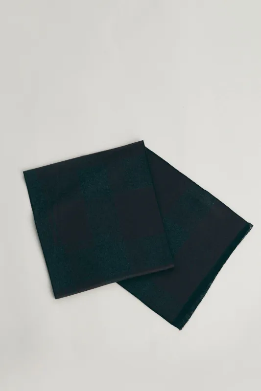 Check design brushed scarf sold by Tristan Style