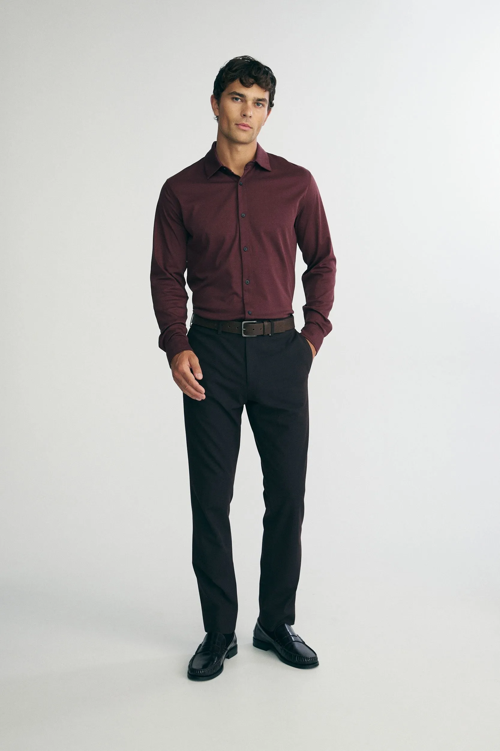 Mercerized cotton shirt sold by Tristan Style product image thumbnail 4
