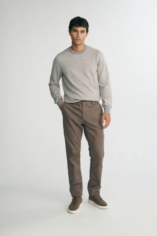 Merino wool  jacquard sweater sold by Tristan Style