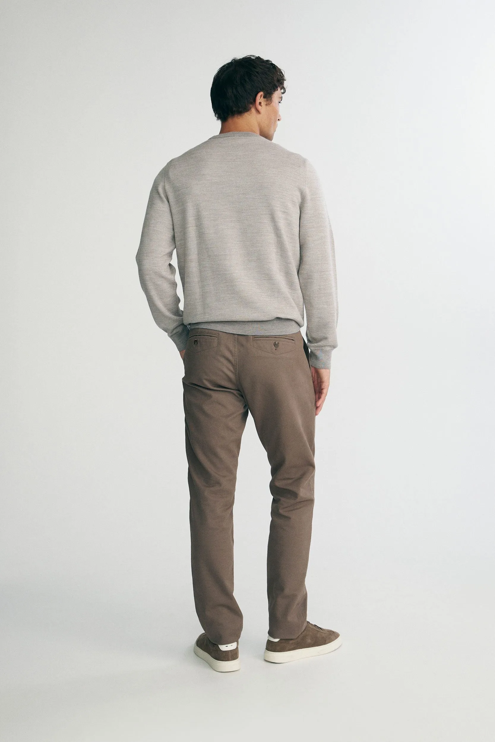 Merino wool jacquard sweater sold by Tristan Style product image thumbnail 2
