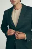Check fitted knit blazer sold by Tristan Style