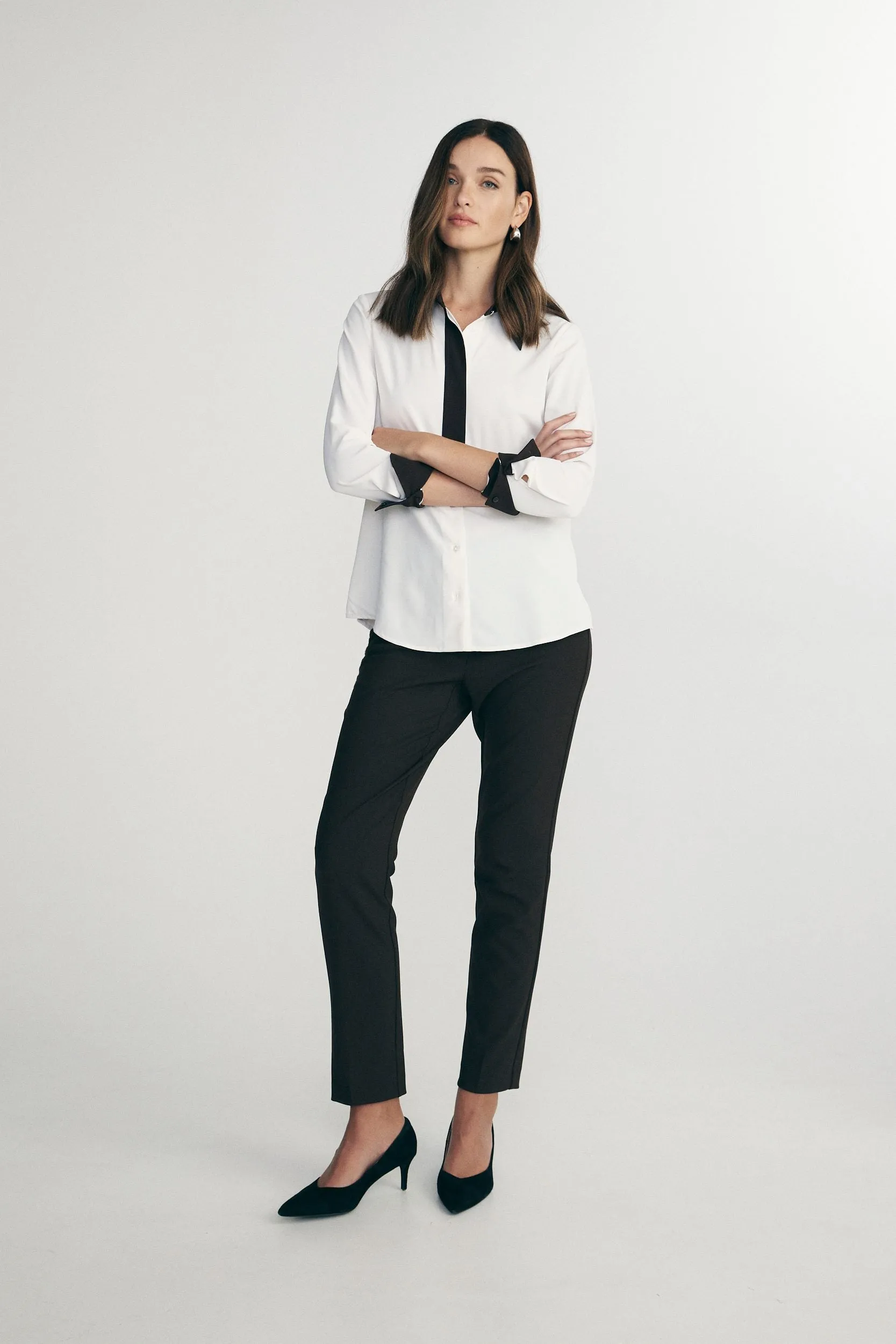 Regular shirt with long plaket sold by Tristan Style product image thumbnail 2