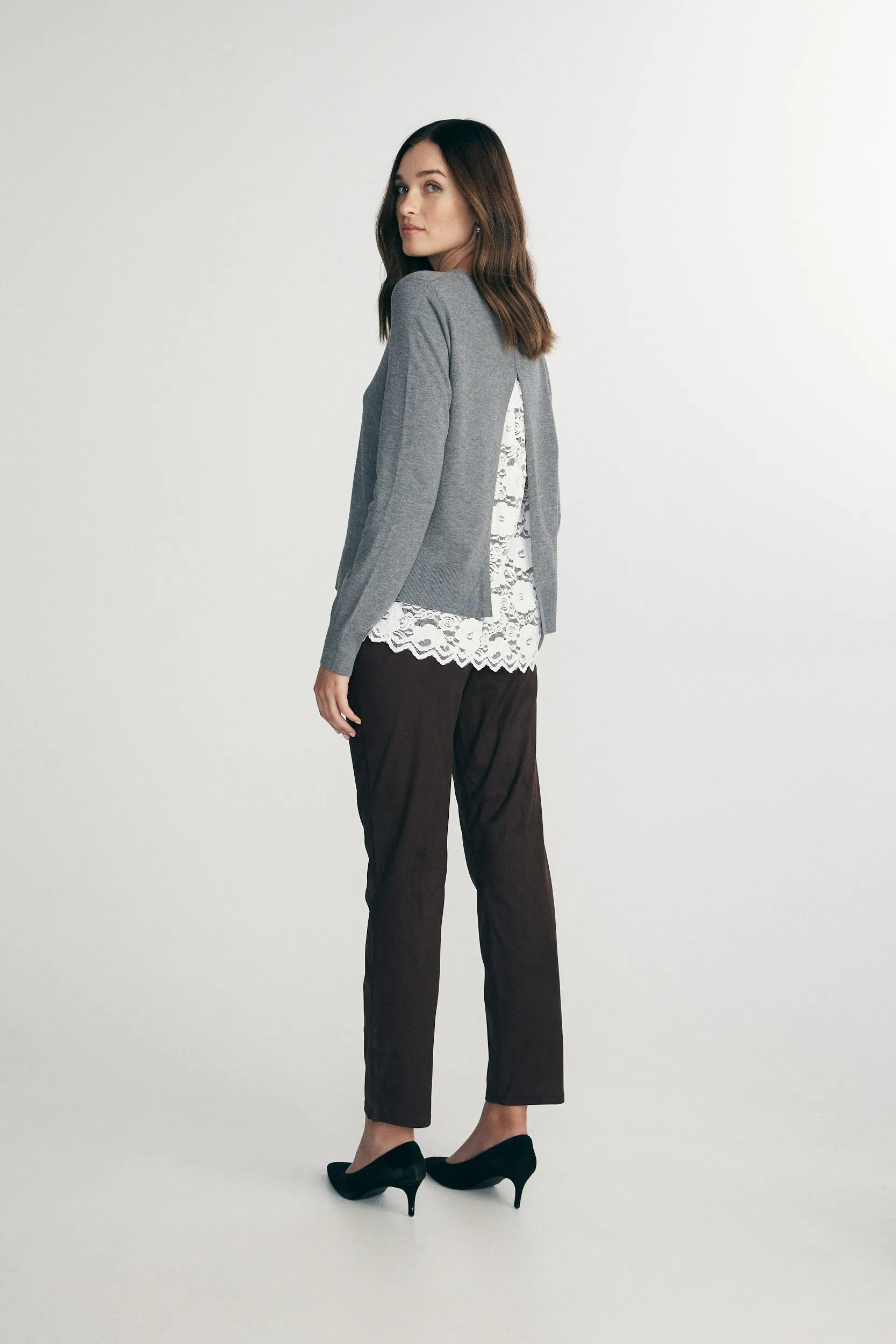 Lace back sweater sold by Tristan Style product image thumbnail 3