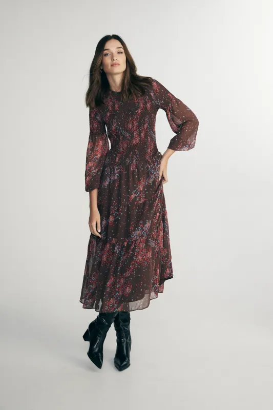 Floral print dress sold by Tristan Style