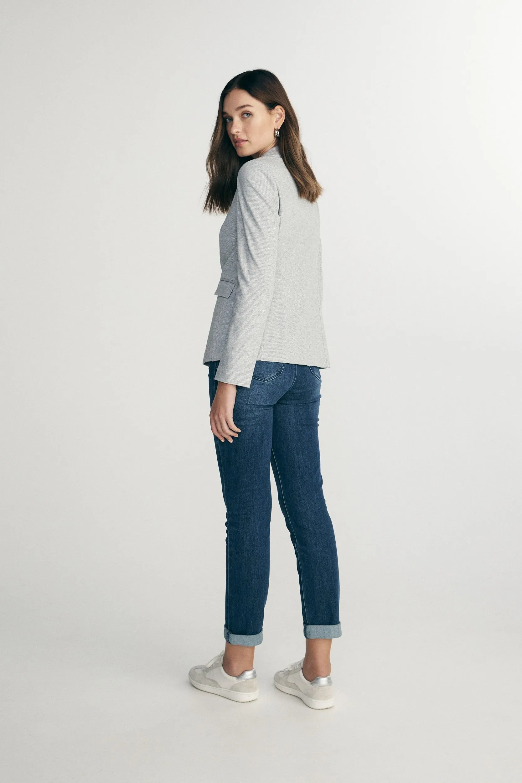 Stretch tailored blazer sold by Tristan Style product image thumbnail 2