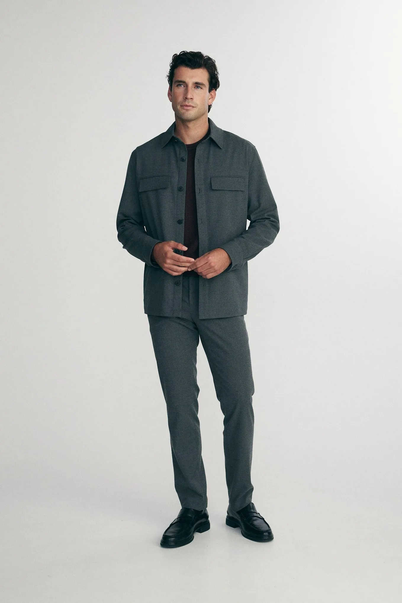 Flannel overshirt sold by Tristan Style product image thumbnail 3