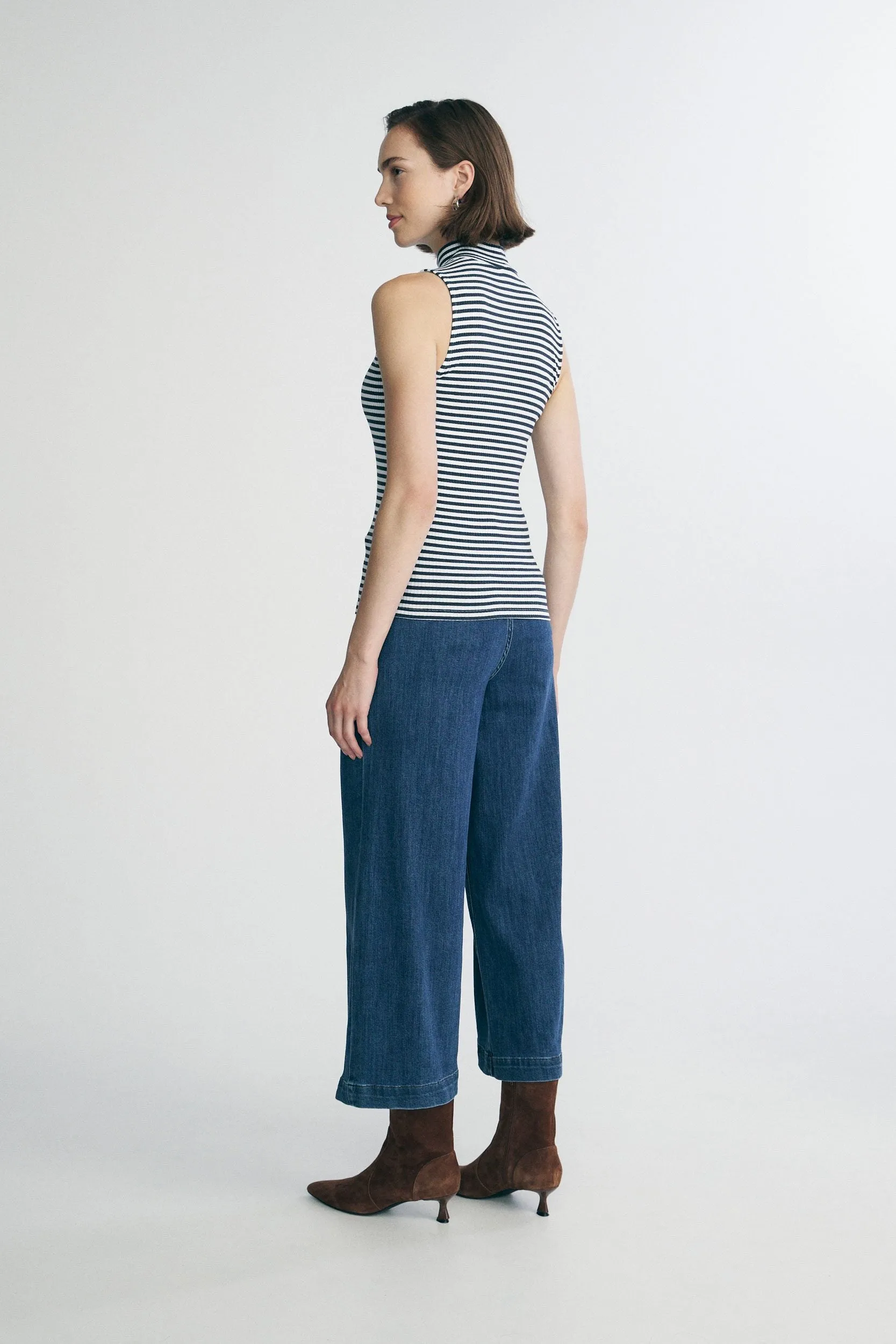 Mock neck top sold by Tristan Style product image thumbnail 3