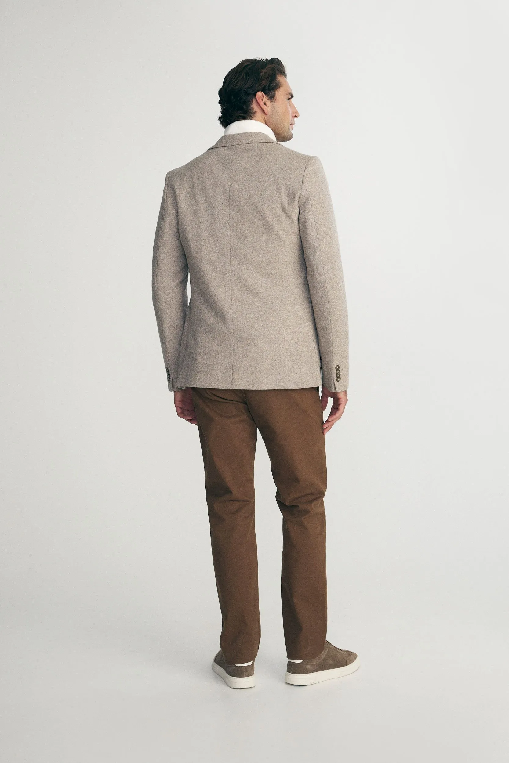 Fitted knit blazer sold by Tristan Style product image thumbnail 2