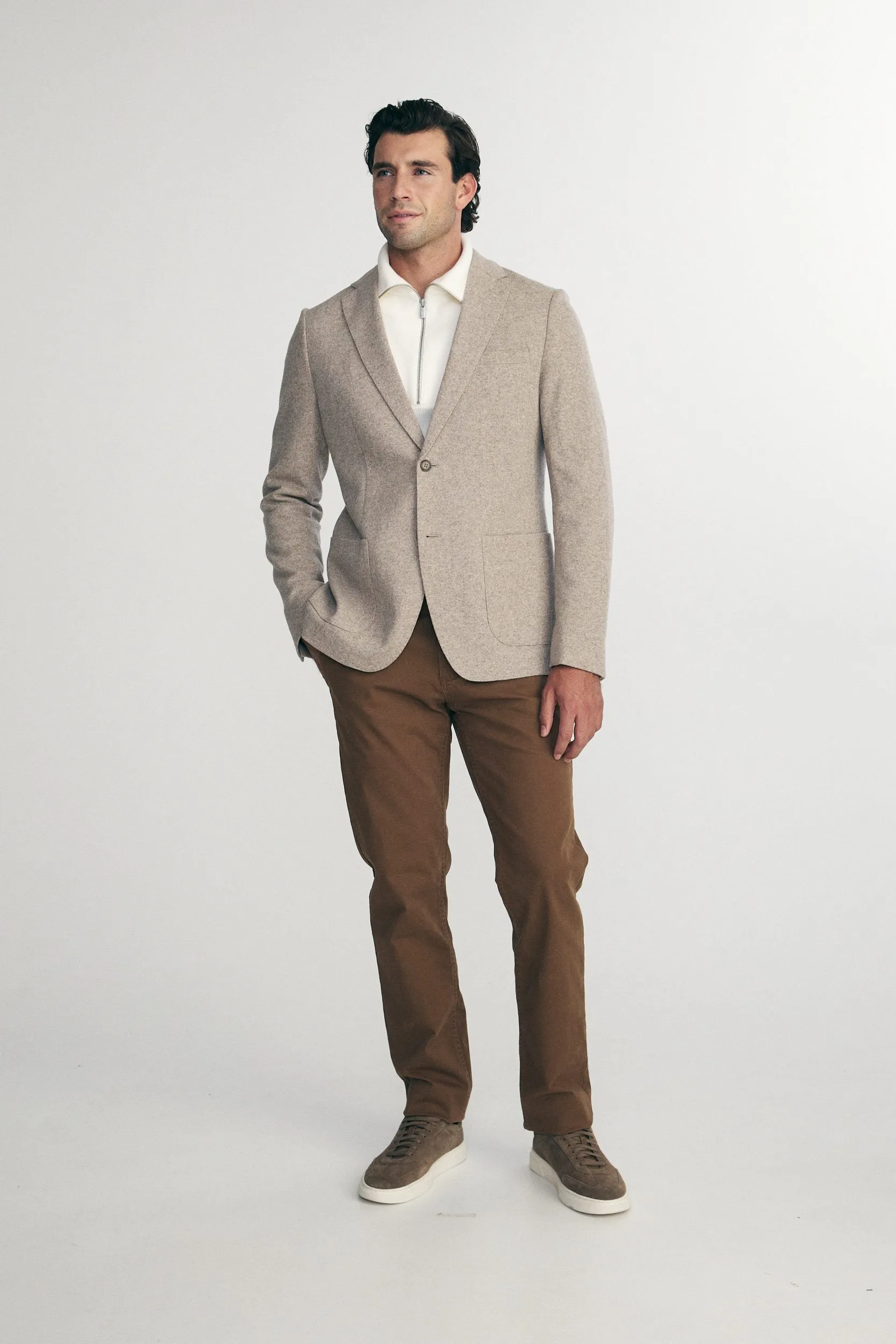 Fitted knit blazer sold by Tristan Style product image thumbnail 4