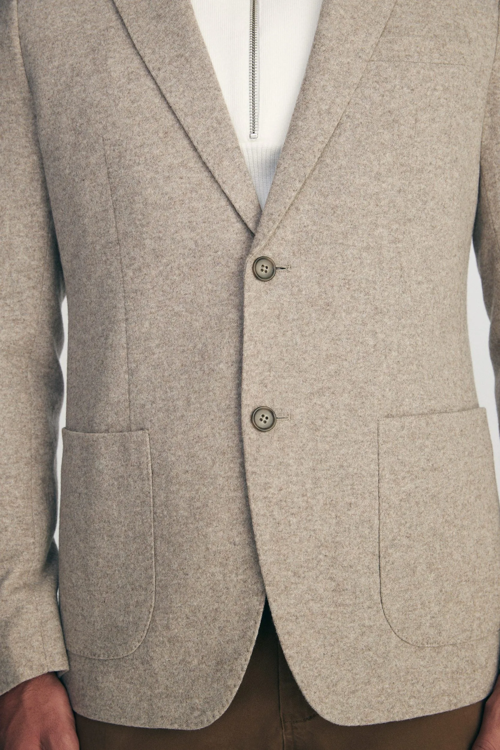 Fitted knit blazer sold by Tristan Style product image thumbnail 3