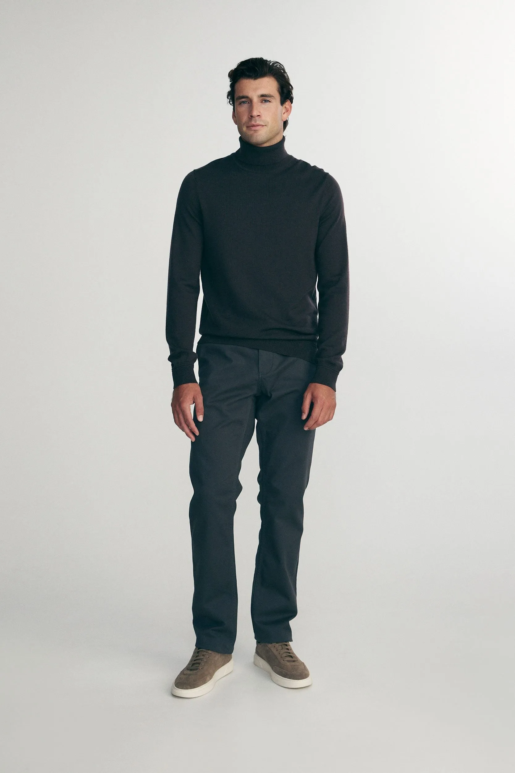 Merino wool turtle neck sweater sold by Tristan Style product image thumbnail 3