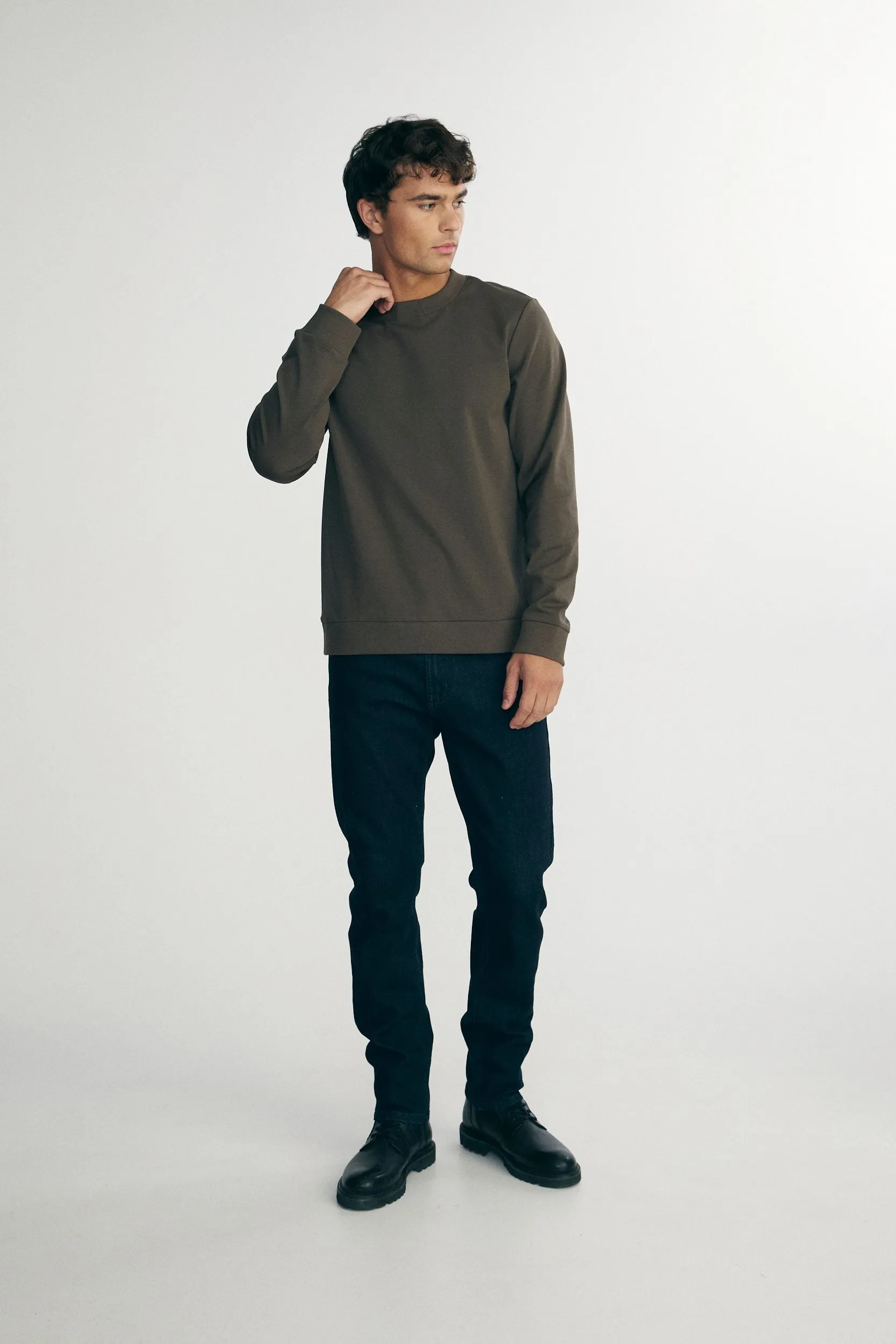 Long sleeve jersey t-shirt sold by Tristan Style product image thumbnail 4