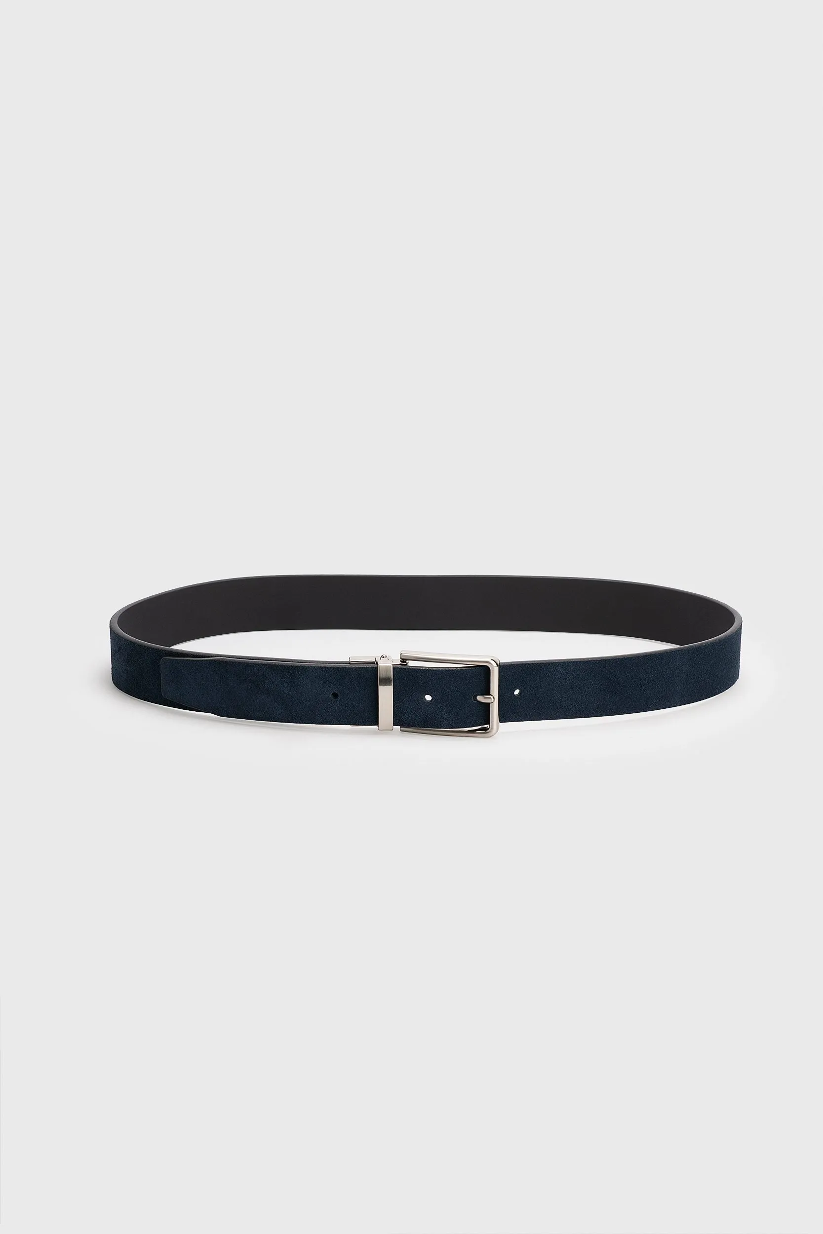 Reversible suede and leather belt sold by Tristan Style product image thumbnail 2