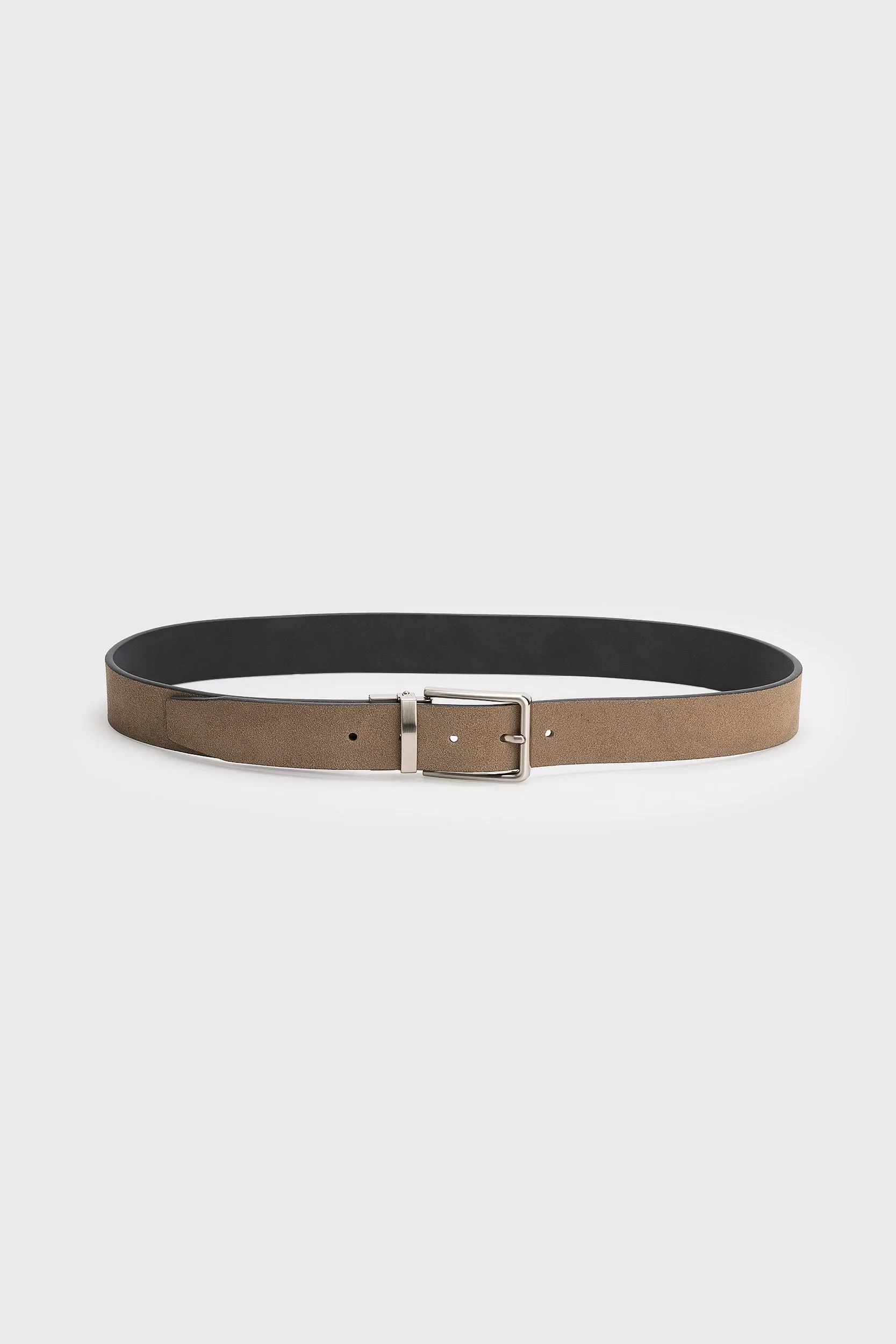 Reversible suede and leather belt sold by Tristan Style product image thumbnail 3