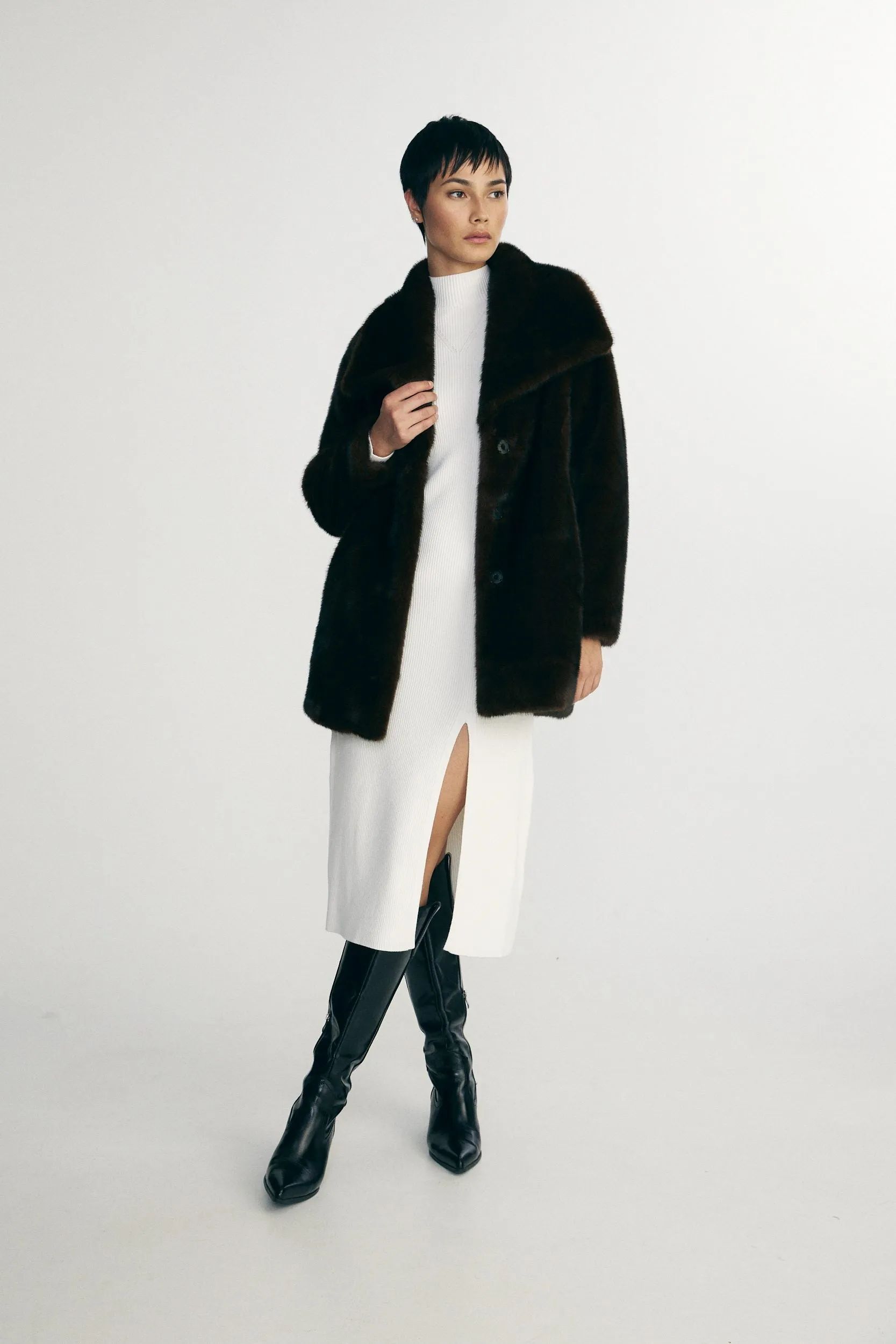 Faux Fur Coat sold by Tristan Style