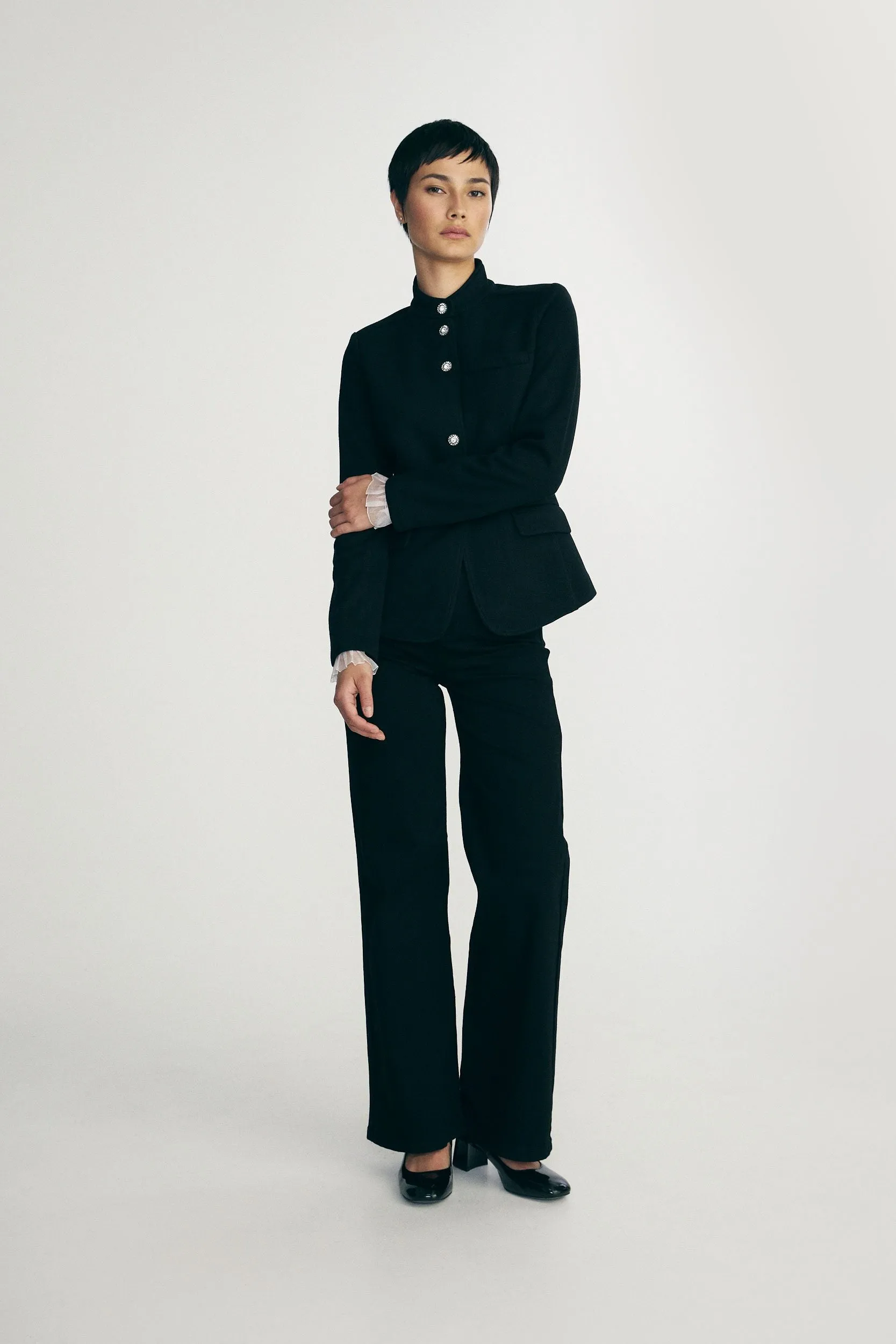 Stretch blazer sold by Tristan Style product image thumbnail 3