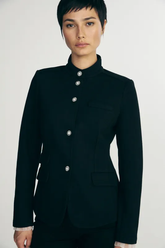 Stretch blazer sold by Tristan Style