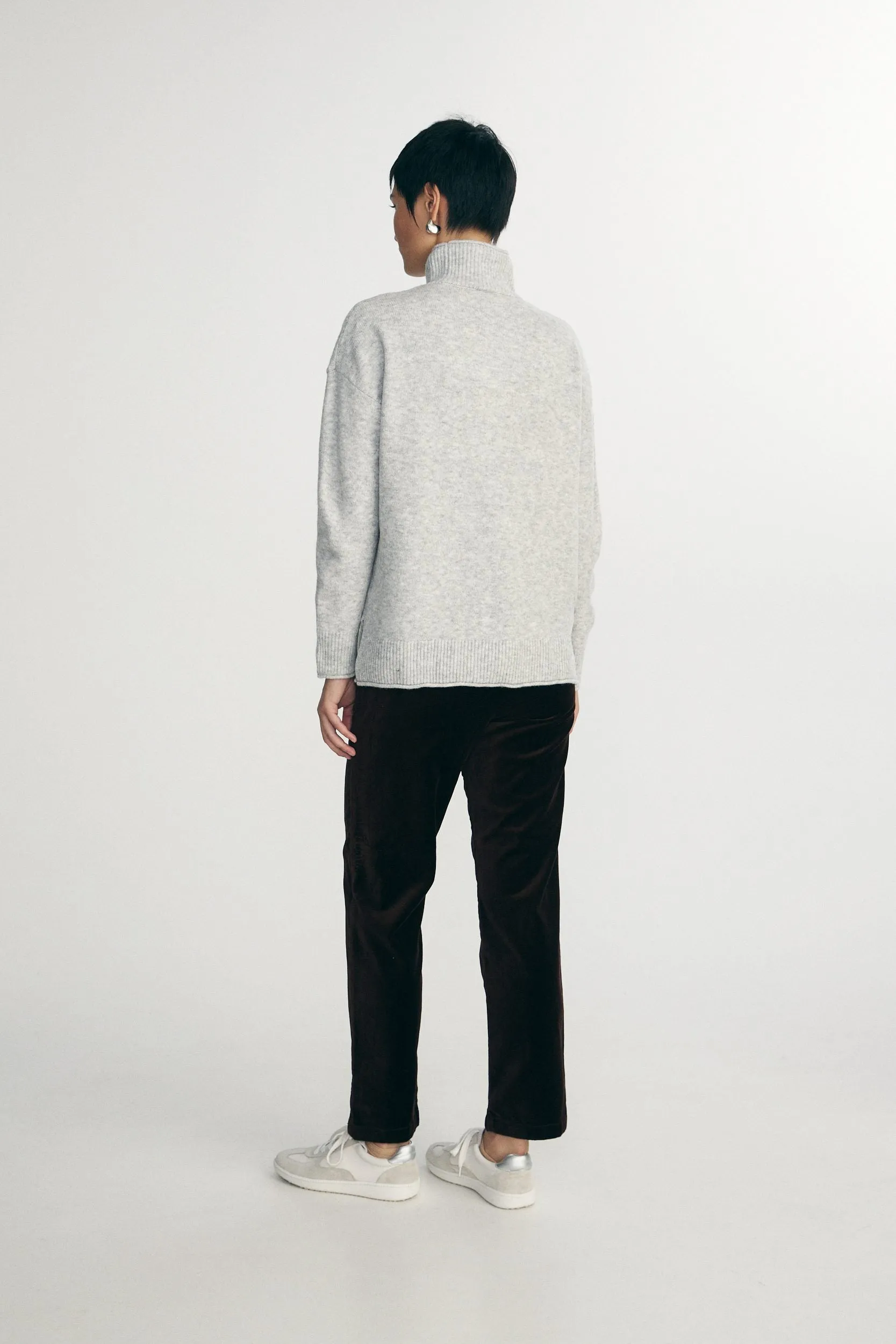 Mock neck sweater sold by Tristan Style product image thumbnail 4