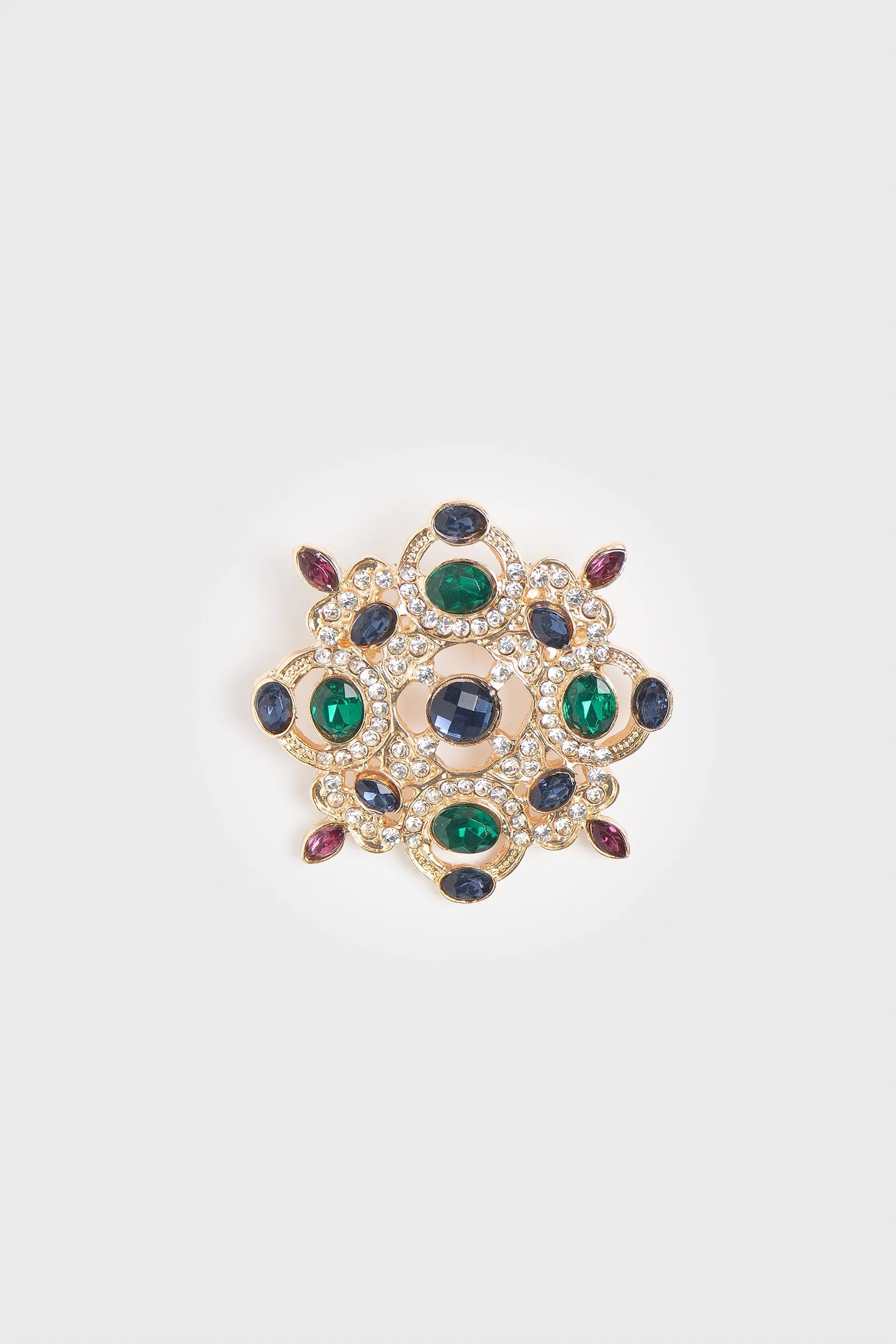 Brooch with colored stones sold by Tristan Style