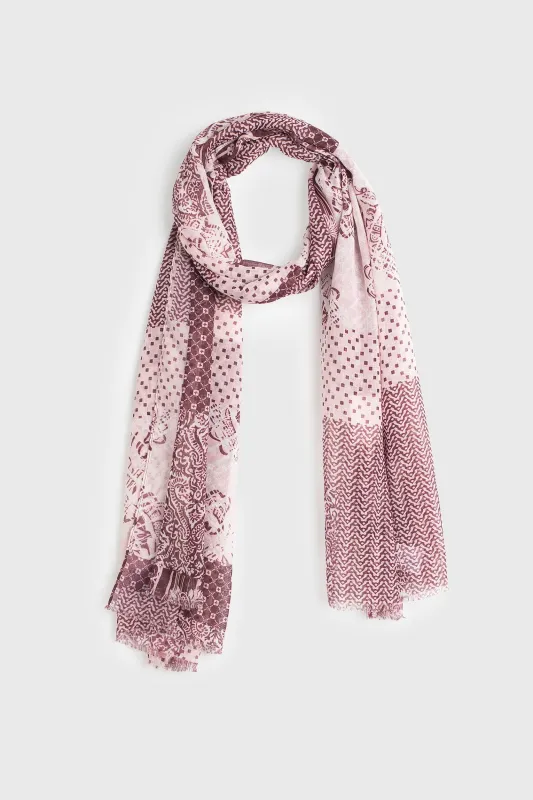 Printed scarf sold by Tristan Style