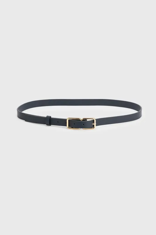 Belt with gold double buckle sold by Tristan Style