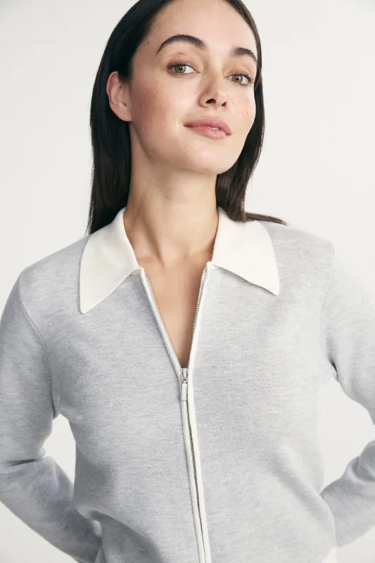 Relaxed knit cardigan sold by Tristan Style