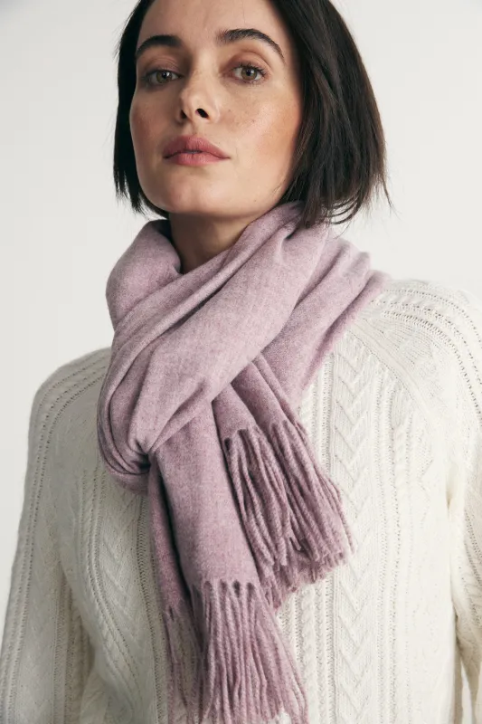 Scarf with tassels sold by Tristan Style