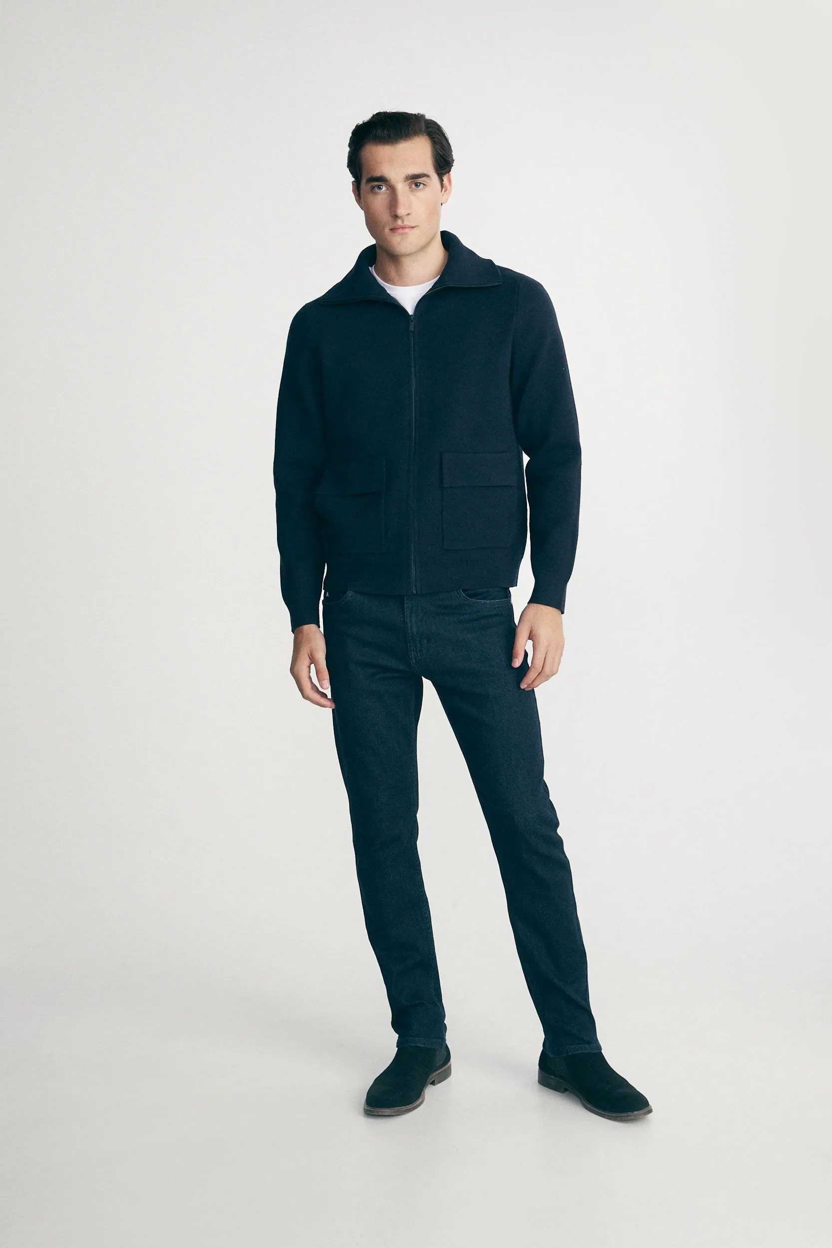 Cardigan with pockets sold by Tristan Style product image thumbnail 3