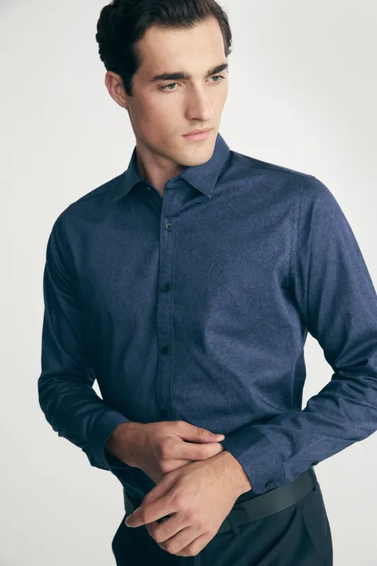 Micro print shirt sold by Tristan Style