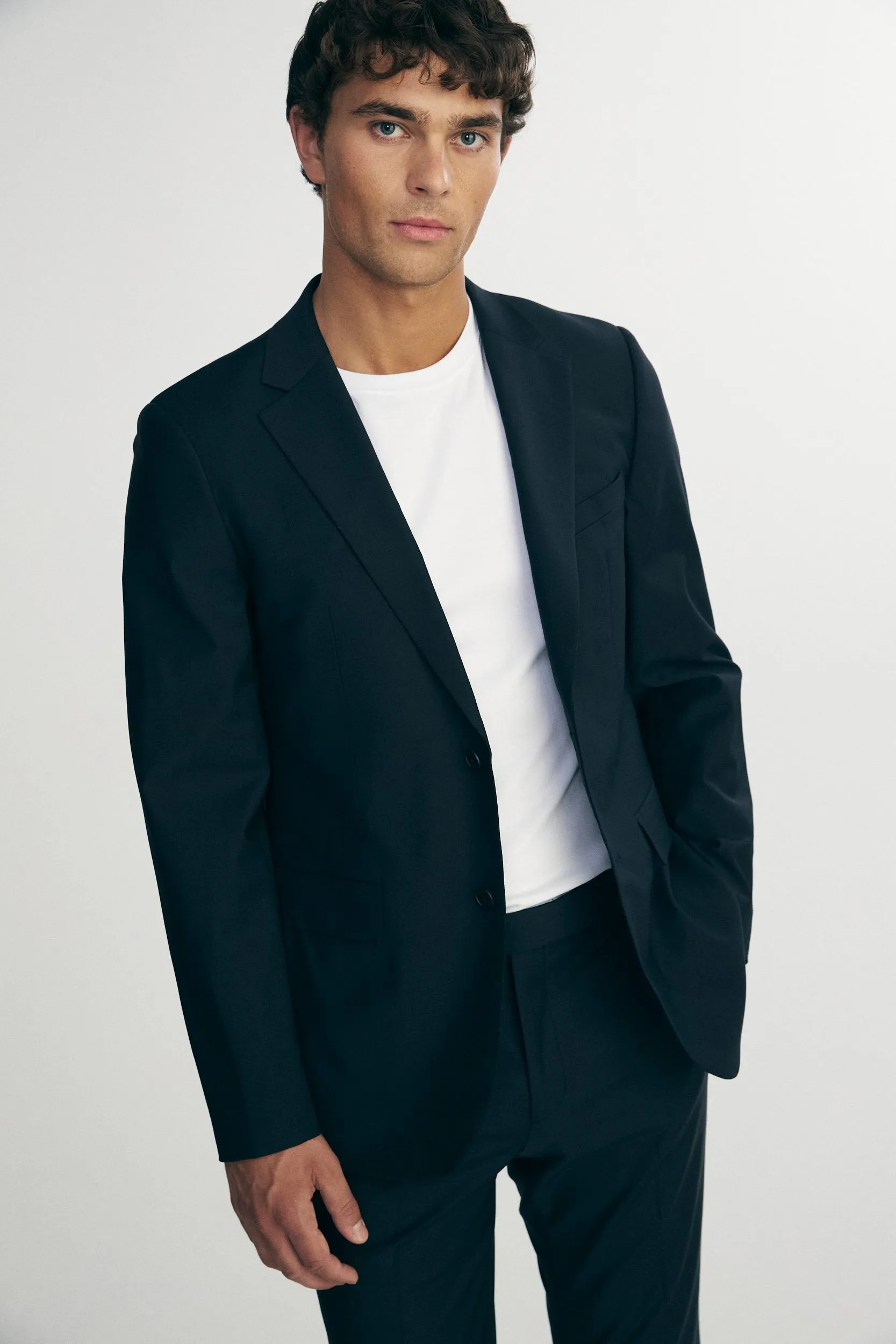 Basic Fitted blazer sold by Tristan Style product image thumbnail 2