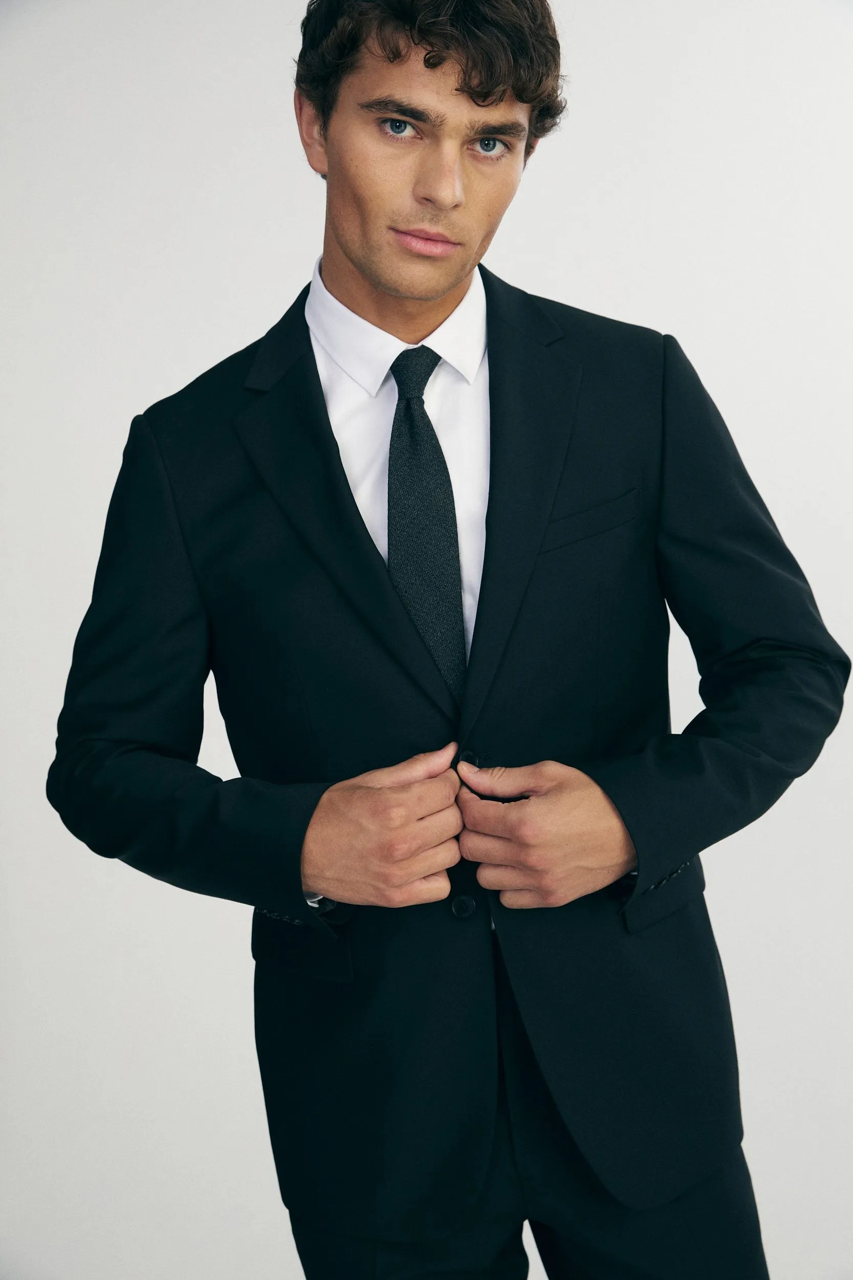 Basic Fitted blazer sold by Tristan Style product image thumbnail 4