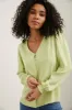 Front & back blouse with puffy sleeves sold by Tristan Style