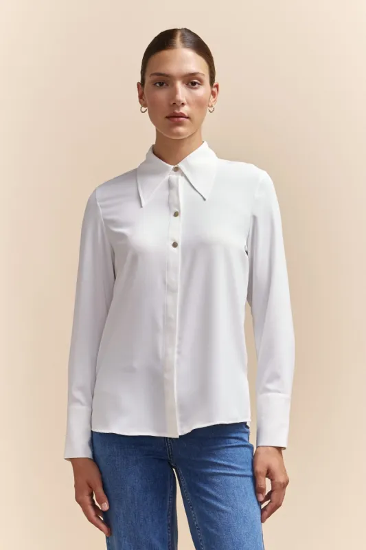 Regular shirt with long collar point sold by Tristan Style