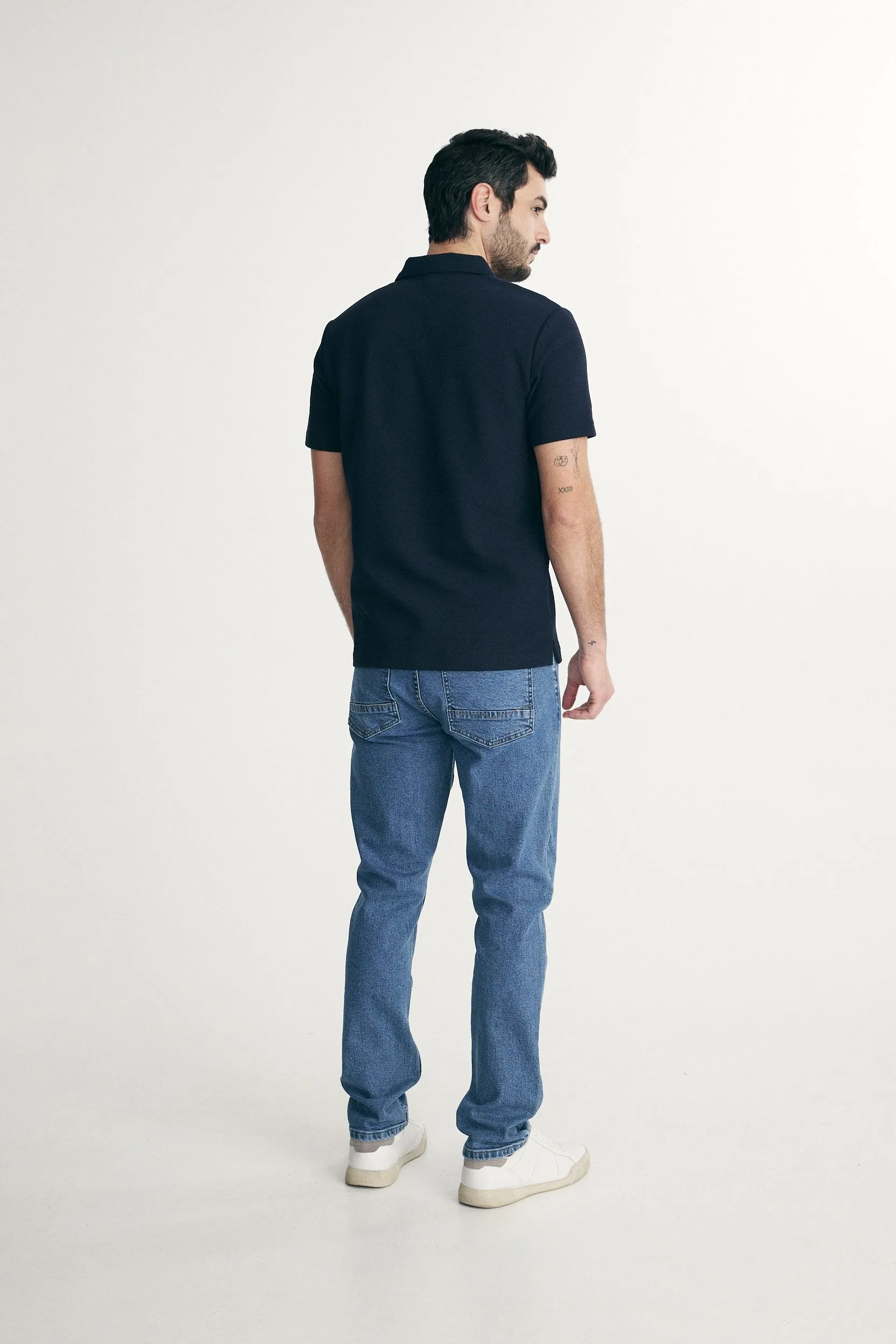 Textured polo sold by Tristan Style product image thumbnail 3